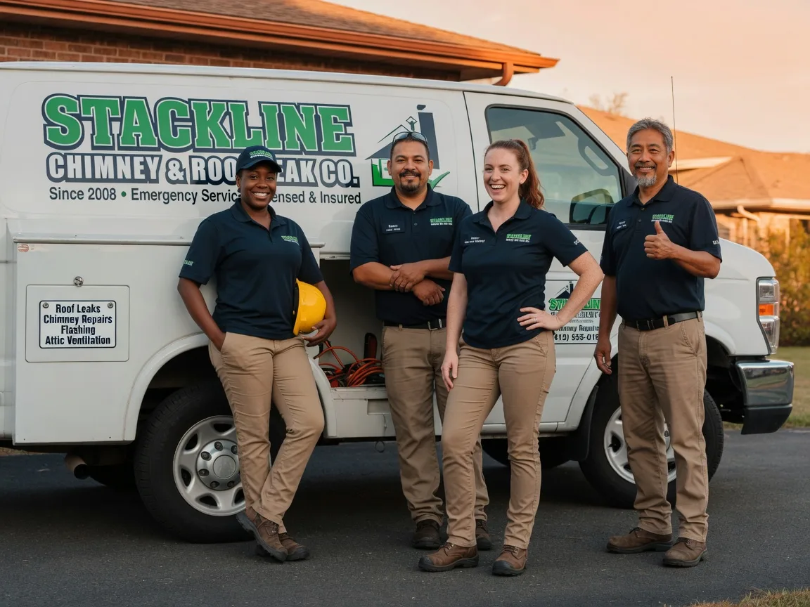Chimney flashing repair company in Farley, IA
